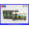 Buy cheap Muscle Growth Peptide 10ml Vial Bottle Labels ISO9001 Panton Colors 22x50mm glass vial sticker from wholesalers