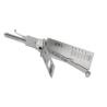 Buy cheap Lishi House Lock Pick Silver Stainless Steel Door Lock Lishi 2in1 Picks Tool Kw1 Lockpick Set Decoder from wholesalers