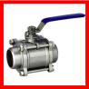 Buy cheap 3 Way Trunnion Mounted Ball Valve , Flanged Forged Steel Ball Valve from wholesalers