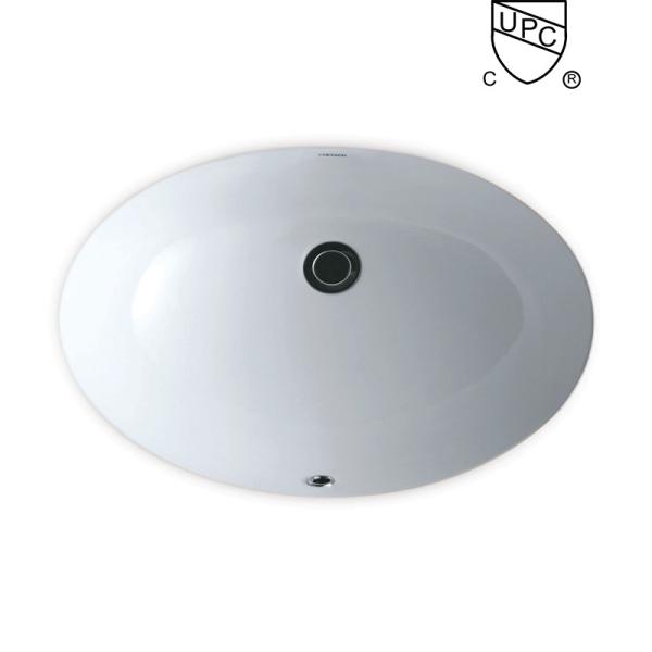 Buy cheap CUPC Under Counter Basin , Ceramic Basin Bowl 500x380x220mm from wholesalers