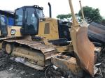 125hp Yellow Used CAT Bulldozer D6K2 LGP 6 way blade C6.6 Engine No oil leakage