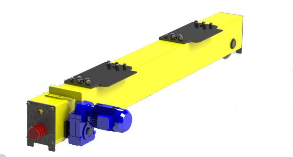 Buy cheap Hollow Shaft 10T Overhead Double Girder Crane End Carriage from wholesalers