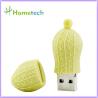 Buy cheap Peanut Shell PVC Plastic Customized USB Flash Drive 4GB 8GB 4.3x1.3cm from wholesalers
