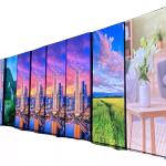 P2.5 LED Poster Display 1R1G1B 32 49 55 Inch Indoor SMD Slim