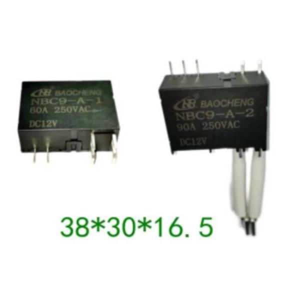 DC 12V 24V One / Two Coil Latching Relay 60A 90A NBC9 Series For Electricity