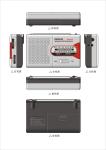 AA Battery Portable AM FM Radio 530-1600KHz Fm Frequency 88 - 108MHz