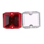 200MA Traffic Warning Anti UV PC Road Safety Reflectors Lights On Road