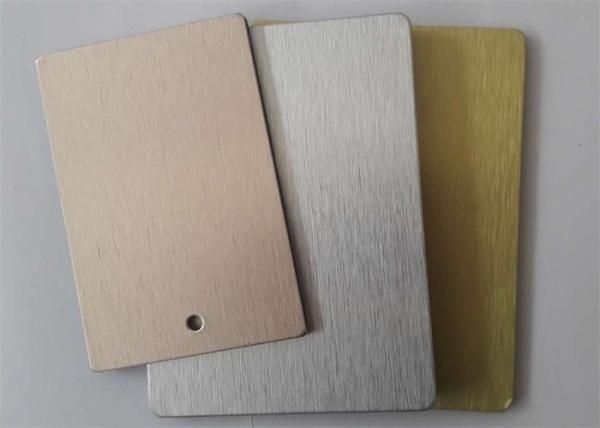 Buy cheap Richful Color Flat Aluminum Sheet , Brushed Aluminum Laminate Sheet Film Protective from wholesalers