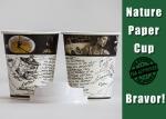 Buy cheap Personalized Hot Coffee Paper Cups , 12 Oz White Compostable Paper Cups from wholesalers