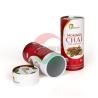 Buy cheap Dries Food Tea Coffee Cosmetic Paper Tube Packaging Pantone Round Box from wholesalers