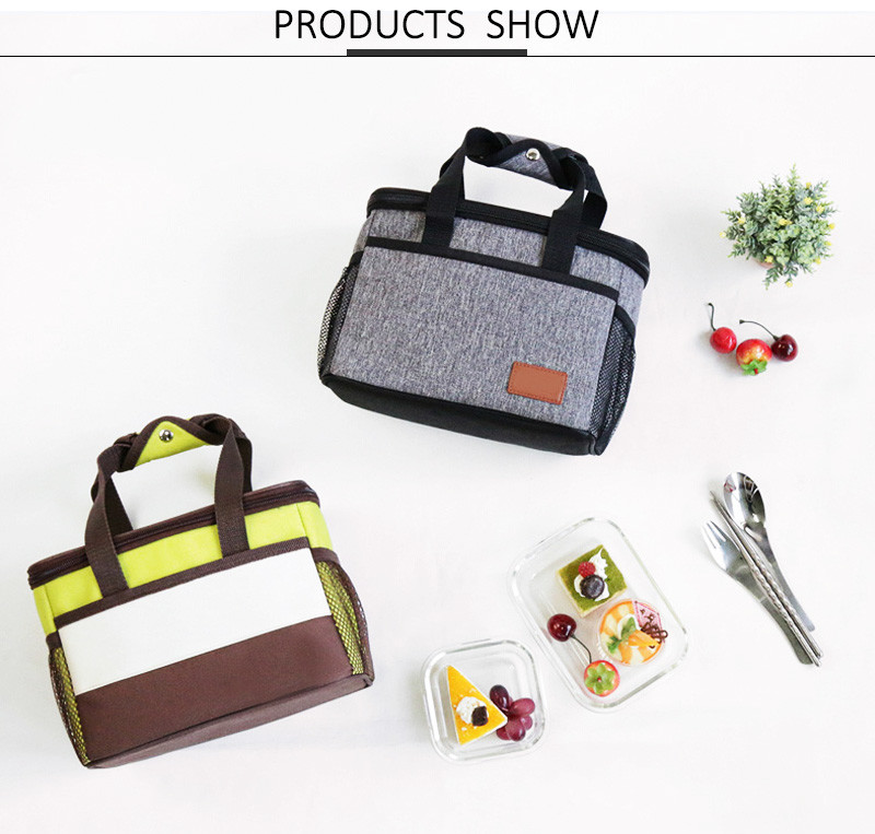 Waterproof Picnic Mesh Insulated Lunch Cooler Bags
