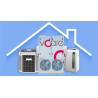 Buy cheap R410a Refrigerant Whole House Central Air Conditioner With DC Converter from wholesalers