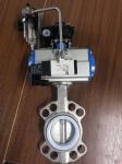 AT83 gray colour aluminum alloy body double acting pneumatic actuator