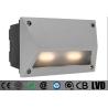 Buy cheap Square White 350ma Wall Exterior Recessed Step Lights Outdoor IP55 L150*W121*H100mm from wholesalers
