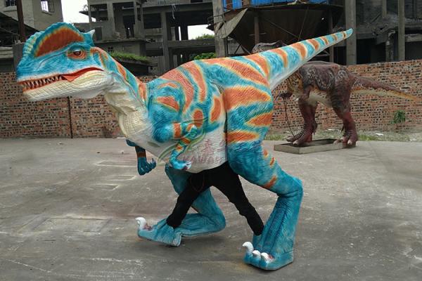 Buy cheap Professional Life Size Realistic Dinosaur Costume For Stage Show from wholesalers