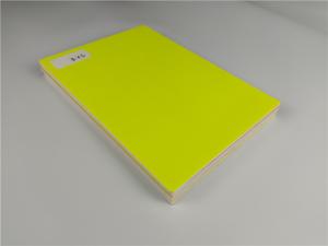 Wholesale No Blistering Yellow PS Foam Board Printable For Making Signs from china suppliers