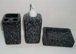 Size Common Ceramic Bathroom Set Stoneware Marble Bathroom Accessories