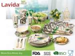 Buy cheap Nordic European Style Bamboo Fiber Tableware Unique Rustic Texture For from wholesalers