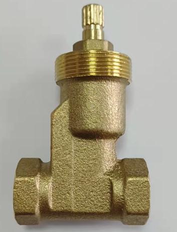 Buy cheap Threaded Brass Shut Off Valve Wall Mount Rough In Valve Set from wholesalers
