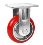 Buy cheap 8 Inch Heavy Duty Industrial Trolley Wheels Pu Castor Wheel Iron Wheels from wholesalers