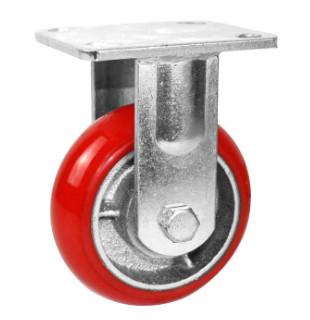 Buy cheap 8 Inch Heavy Duty Industrial Trolley Wheels Pu Castor Wheel Iron Wheels from wholesalers