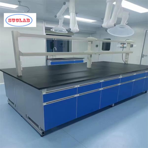 Buy cheap Steel / Wood / PP Chemistry Lab Workbench Malaysia Safety Phenolic Resin Worktop Excellent Customer Service from wholesalers