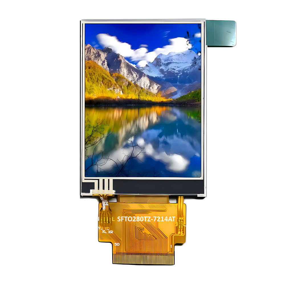 Sunlight Readable 2.8 Inch IPS TFT LCD With Resistive Touchscreen 240 X 320 Dots