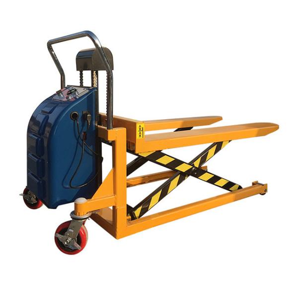 Buy cheap 2200LBS Electric Hydraulic Scissor Skid Jack Lifter 1150mm Fork Length from wholesalers