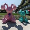 Buy cheap Rabbit Statue Garden Animal Sculptures FPR Cartoon Geometry For Shop from wholesalers