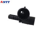 Single Cavity Plastic Injection Mold Tooling Black Pump Housing 20 - 64