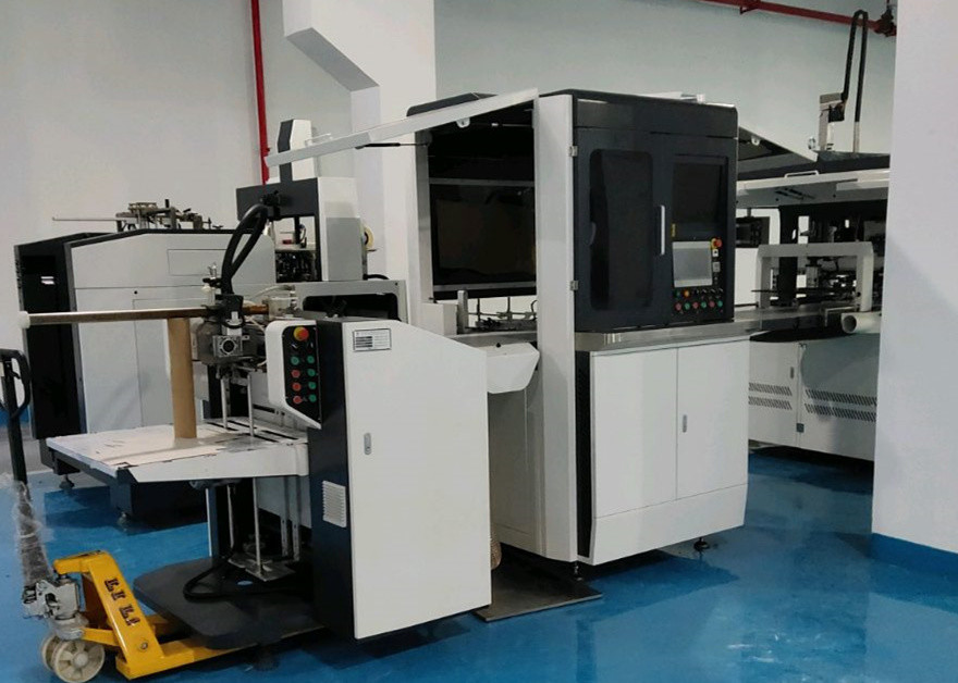 Buy cheap Automatic Smart Packaging Rigid Cardboard Box Making Machine Phone Box Wrapping System from wholesalers