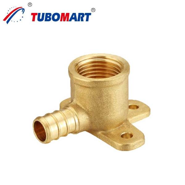 Buy cheap Brass Crimp Pipe Fittings Pex Pipe Connectors For Water Supply Systems from wholesalers