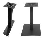 Pedestal Powder Coated Bar Table Legs Mild Steel Table Bases For Commercial