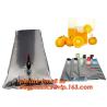 Buy cheap Silver Red Wine Quad Seal Bag Glod Reusable Bag In Box For Apple Liquid And Juice,1L ~ 500L Water Bib Bag In Box & Liqui from wholesalers