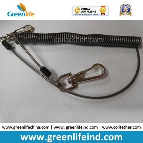 Buy cheap China High Quality 3.0mm Cord Dia Wire Coil Safety Lanyard from wholesalers