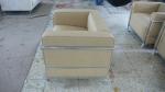 Office Leather Cushion Sofa , Sectional Sofa SGS