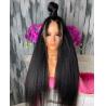 Buy cheap Brazilian 360 Lace Frontal Human Hair Pre Plucked Yaki Straight Wig With Baby Hair from wholesalers