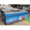 Buy cheap Sliding Glass Door Display Island Chest Freezer 2100mm Multi Usage from wholesalers