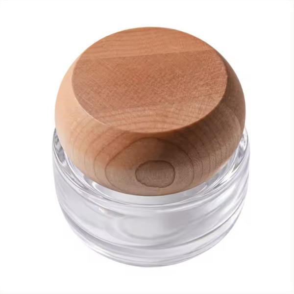 Buy cheap Low Price Green Decorative Luxury Cream Cosmetics 16 Oz 16Oz Glass Jars/Bottle from wholesalers