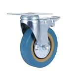 Buy cheap 32mm European Industrial Total Lock Brake Threaded Stem Caster with Rubber from wholesalers
