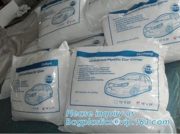 Buy cheap Car covers 100% Waterproof PEVA + PP cotton Disposable Plastic Car Covers, Disposable Plastic Car Cover Used Insulated C from wholesalers