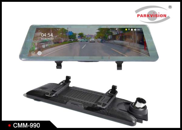 Buy cheap Super HD 1080P DVR Rear view Mirror Monitor / Dual Lens Car Black Box Video Recorder from wholesalers