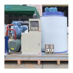 Stainless Steel Industrial Flake Ice Machine 5000kg Capacity For Seafood