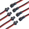 Buy cheap Black Color Wire Cable Assemblies 2.5mm Pitch Jst SM Alternatives 250mm Length from wholesalers