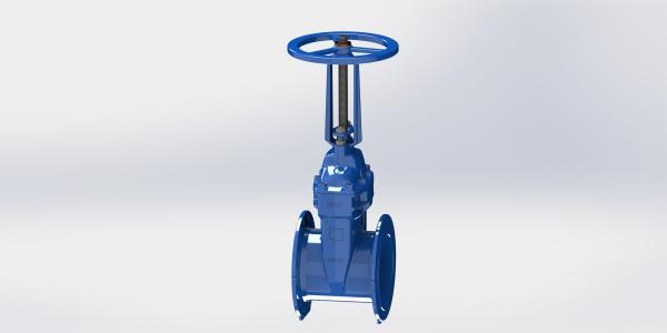 Buy cheap PN25 Ductile Iron Gate Valve Manual Operated Flange Type from wholesalers