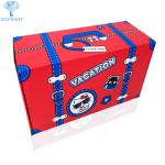 Gold Foil Hot Stamping Custom Kraft Mailer Boxes PDF CDR Available