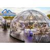 Buy cheap White Thick Covering Transparent Geodesic Dome Tent 50m Diameter from wholesalers