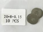 Round Shock Valve Shims Metal Ring Gasket Thickness 0.5mm - 10mm