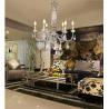 Buy cheap Wooden Iron Chandelier Lighting Vintage Crystal Lustre vintage chandelier(WH-CI-110) from wholesalers