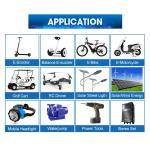 Electric 48V Motorcycle Battery , Handheld Lithium Ion Battery For Motorcycle